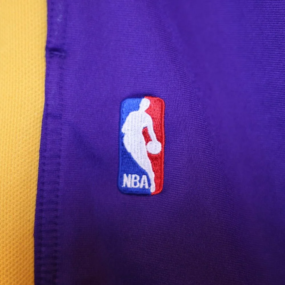 RARE Adidas Los Angeles Lakers Men's Warm Up Break Away Track Pants Size Large